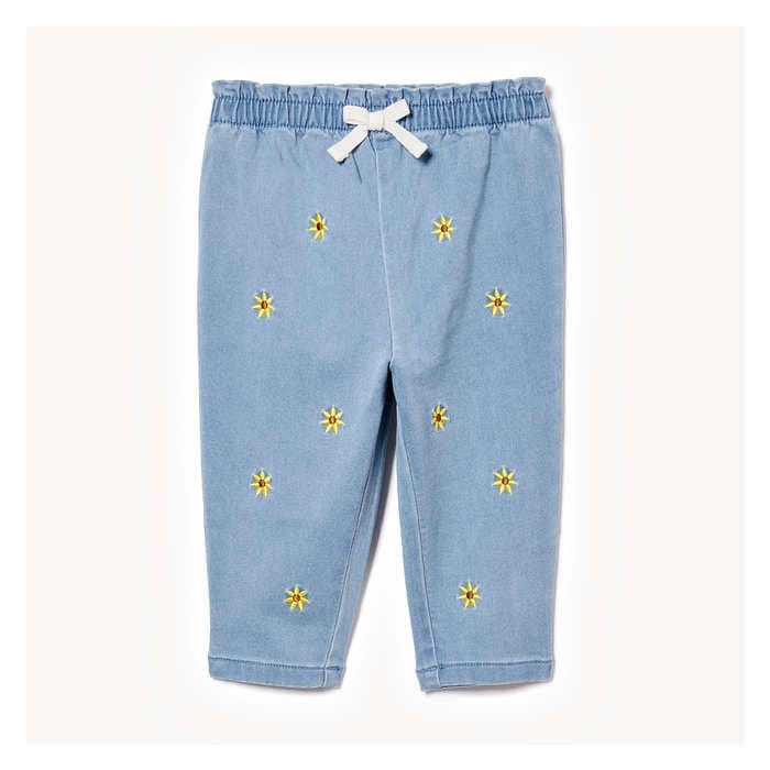 Baby Girls' Paperbag Jean